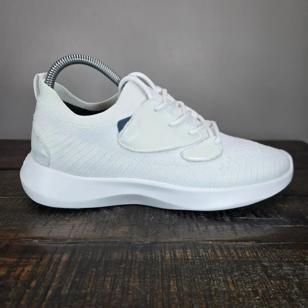 Vessi Everyday Move Lace Up Womens Size 7 Waterproof Shoes Sneakers Polar White